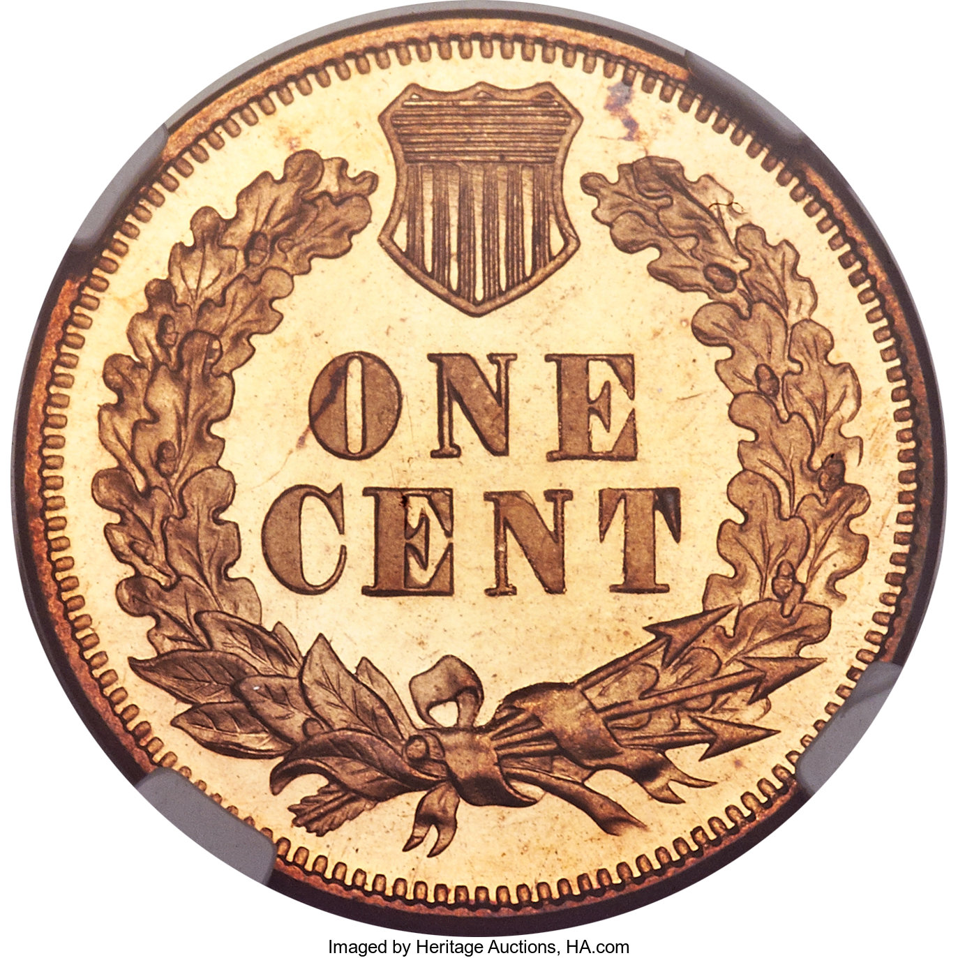 image for: 1878 1C PR65  ★  Red Ultra Cameo NGC....