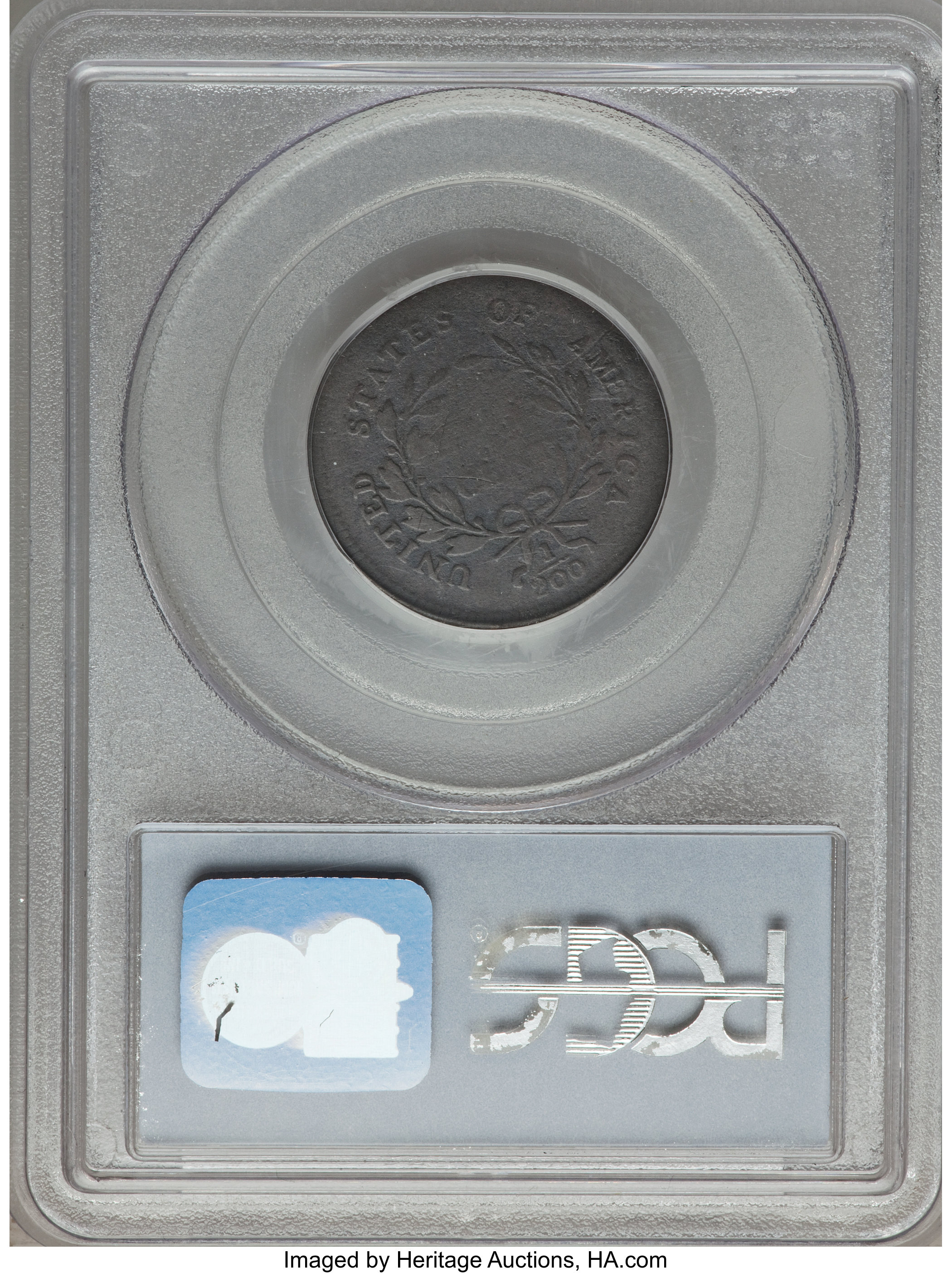1796 1/2c Pole, C-2 MS BN G6 BN thumbnail 2