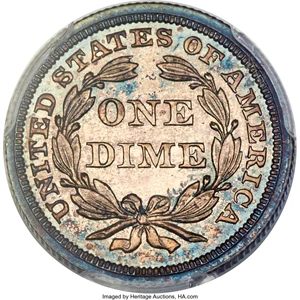 image for: 1848 10C PR64 PCGS Secure. CAC....