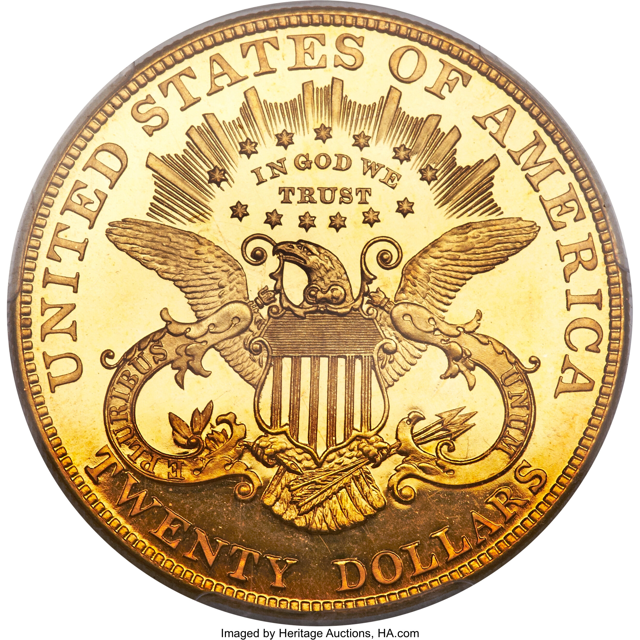 image for: 1907 $20 Liberty Double Eagle PR64+ Cameo PCGS. CAC....