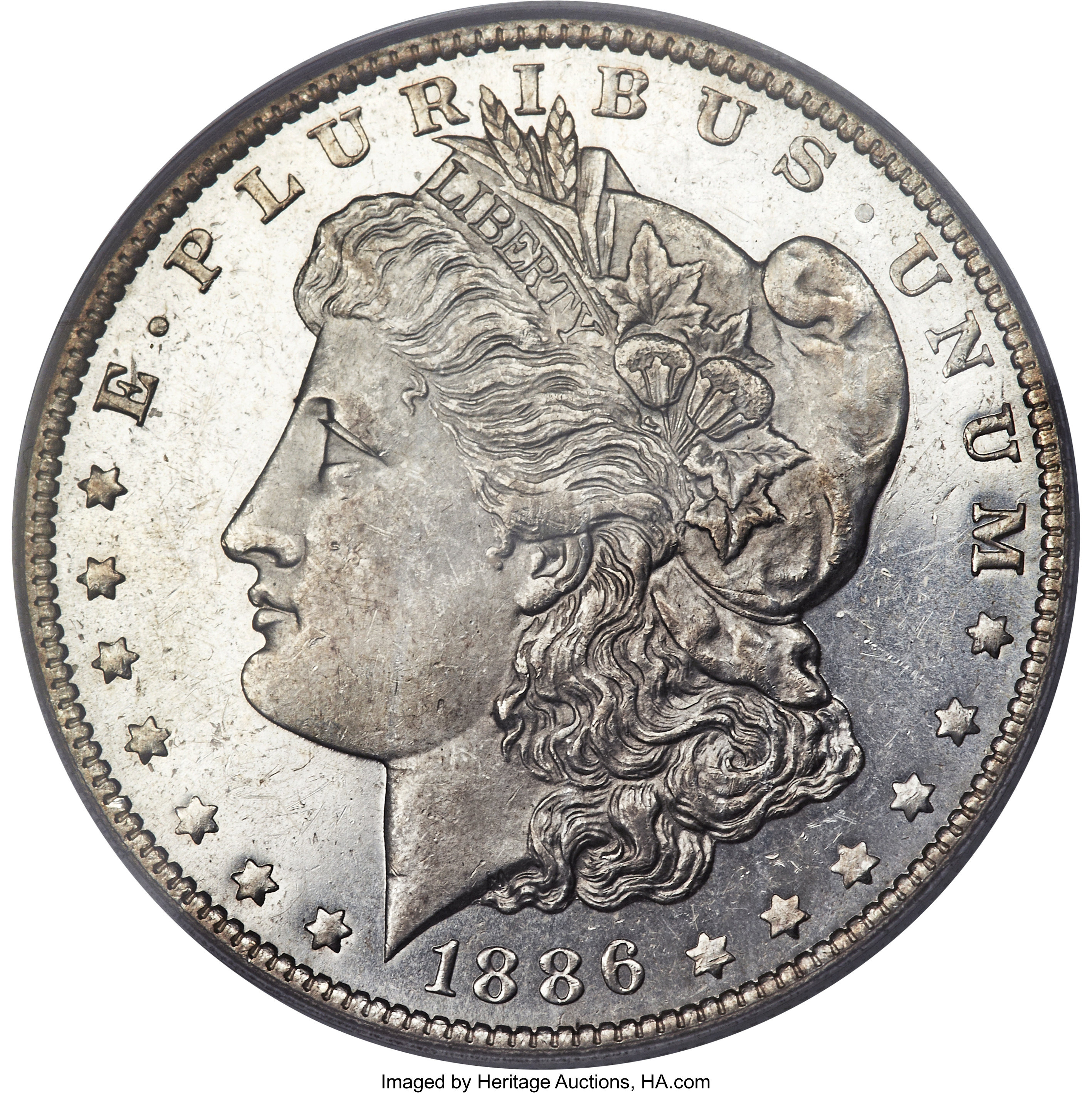 image for: 1886-O $1 MS62 Deep Mirror Prooflike PCGS. CAC....