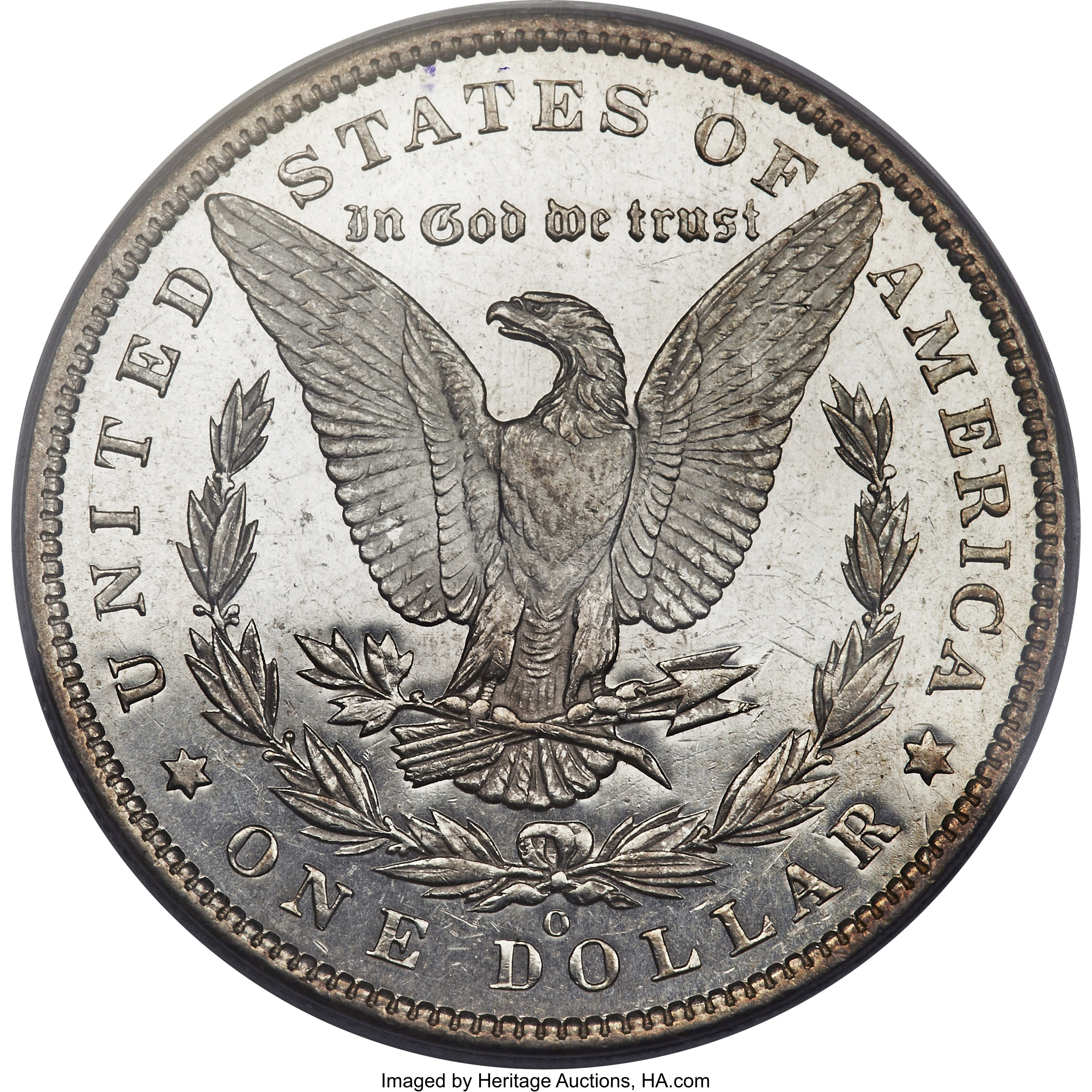 image for: 1886-O $1 MS62 Deep Mirror Prooflike PCGS. CAC....