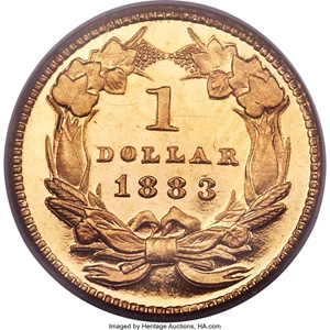 image for: 1883 G$1 PR64 Deep Cameo PCGS....