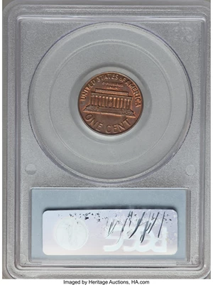 image for: 1971 1C Doubled Die Obverse MS62 Red and Brown PCGS. PCGS Population (8/12). NGC Census: (0/0)....