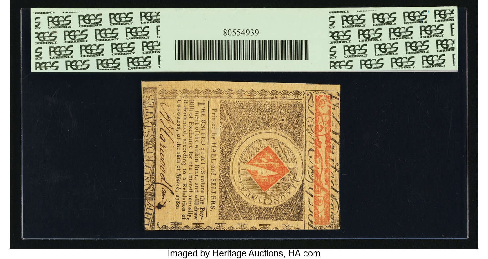 image for: Maryland June 28, 1780 $20 PCGS New 62PPQ....