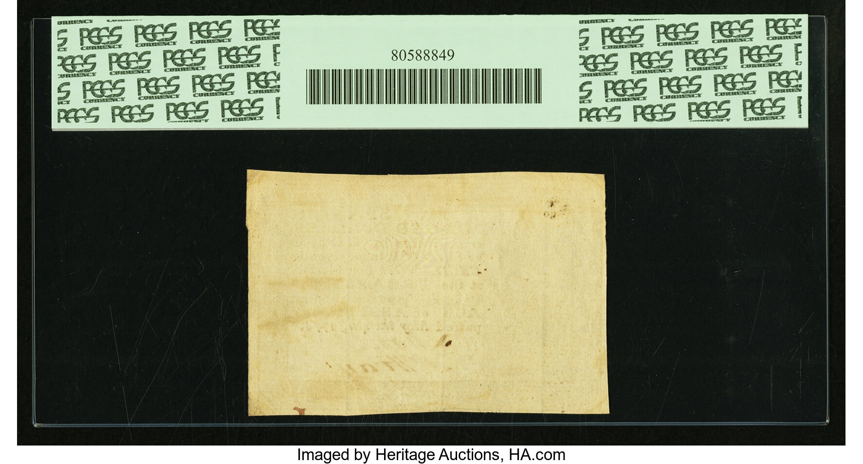 image for: Virginia May 4, 1778 (Dates Printed) $10 PCGS Extremely Fine 45....