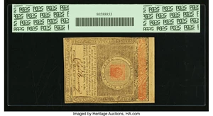image for: Virginia May 1, 1780 $8 PCGS Choice About New 58PPQ....