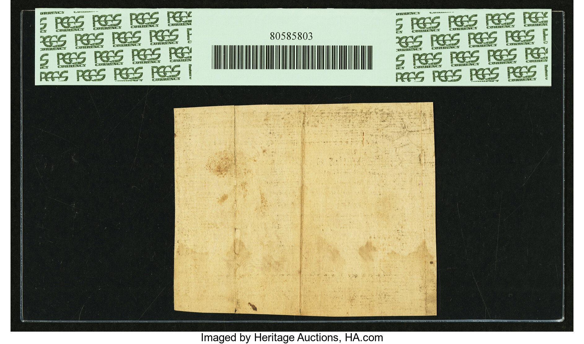 image for: Virginia March 1, 1781 $1,000 printed on thick laid paper PCGS Apparent Very Fine 30....