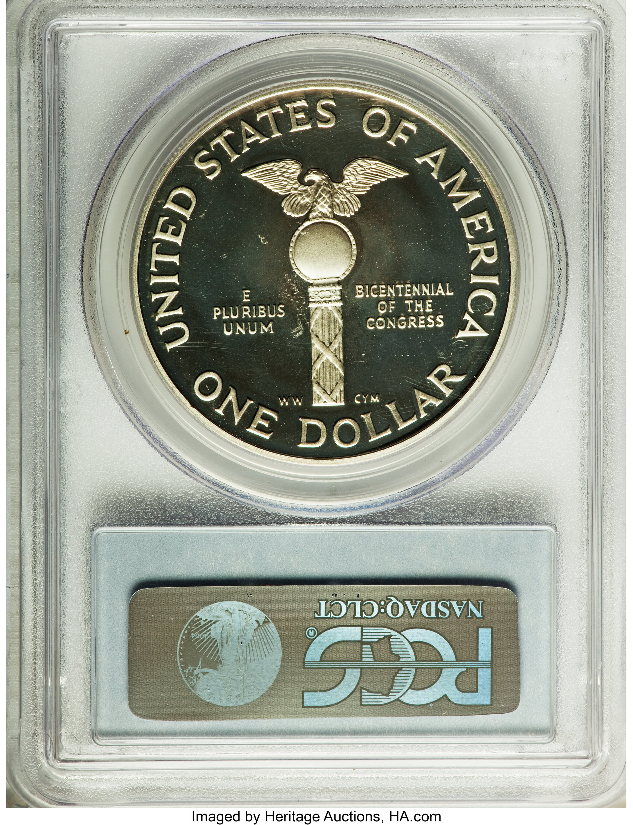1989-S S$1 Congress Bicentennial PR DCAM PR69 DCAM thumbnail 11