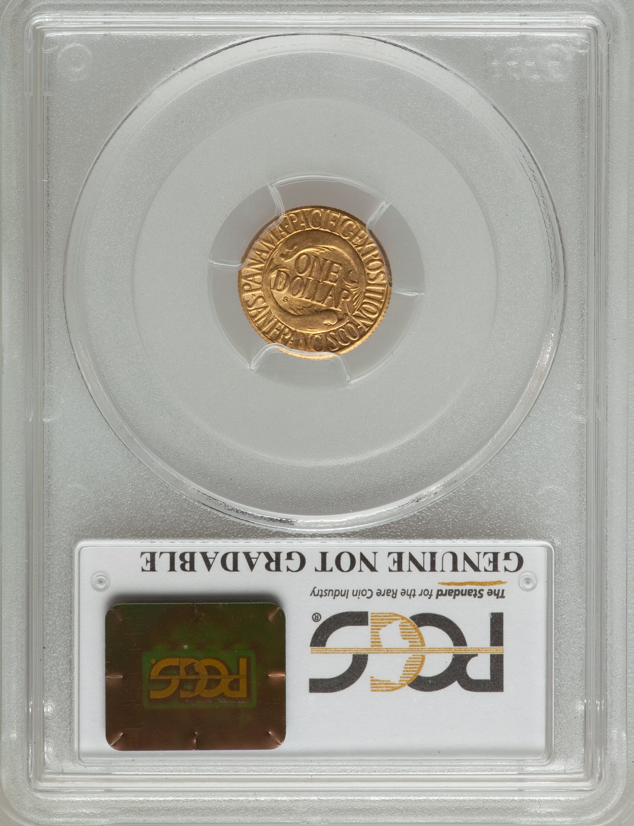 1915 S Panama Pacific Expo Gold dollar MS Values | Greysheet