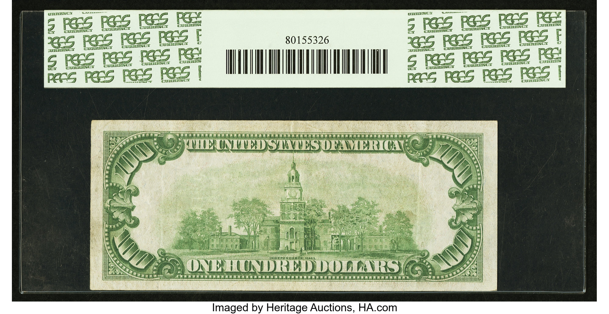 image for: Fr. 2152-A* $100 1934 Federal Reserve Note. PCGS Extremely Fine 40PPQ....
