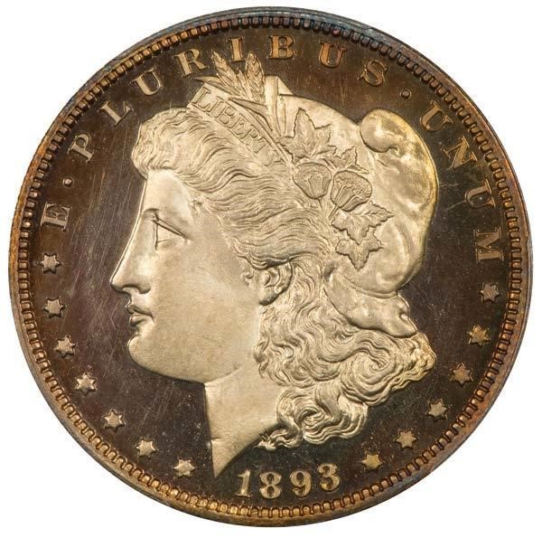 image for: $1 1893 PCGS PR65DCAM CAC