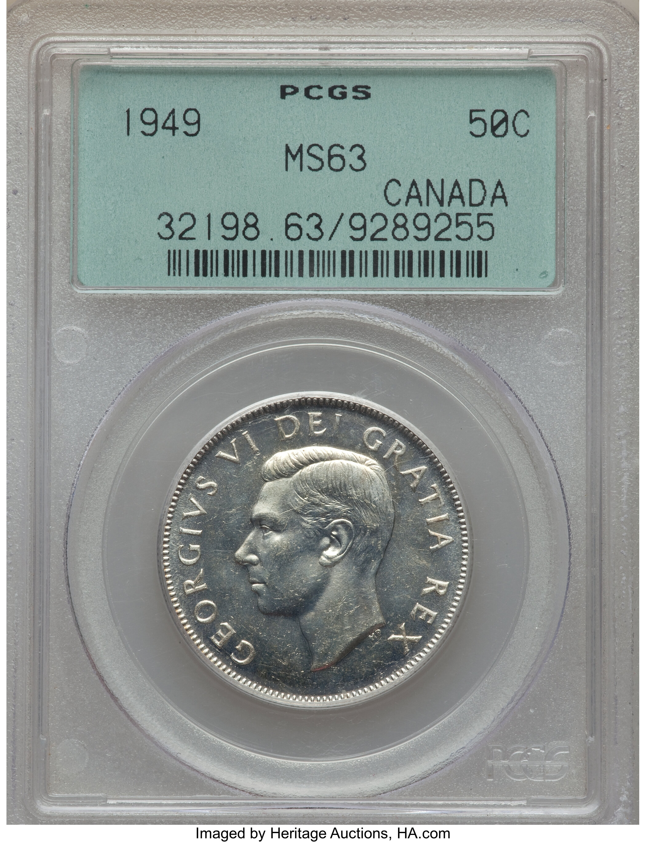 1949 Half Dollar Coin Values & Prices | Canada Coin Prices