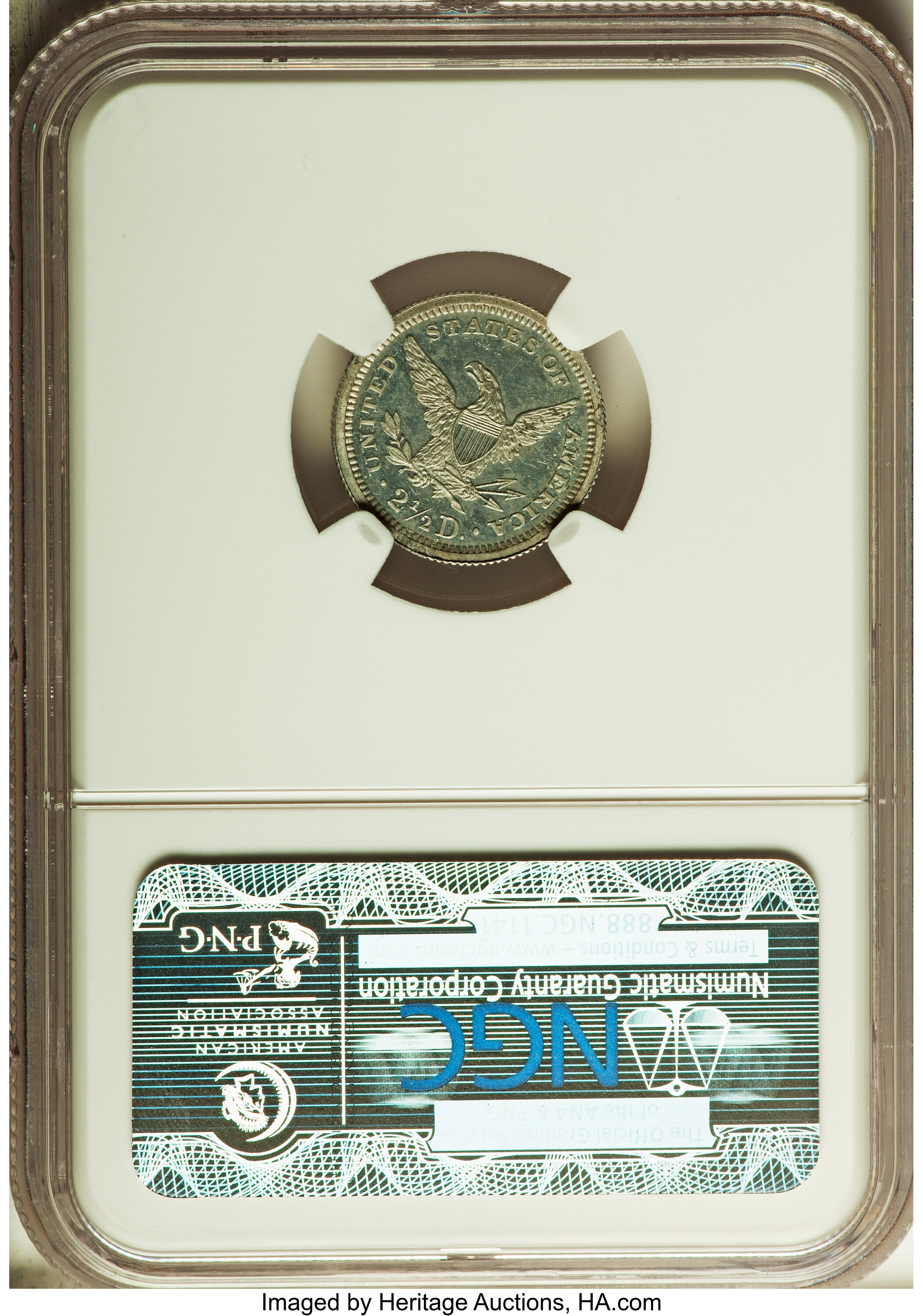 image for: 1868 $2 1/2 Quarter Eagle, Judd-654, Pollock-727, Low R.7, PR64 Cameo NGC....
