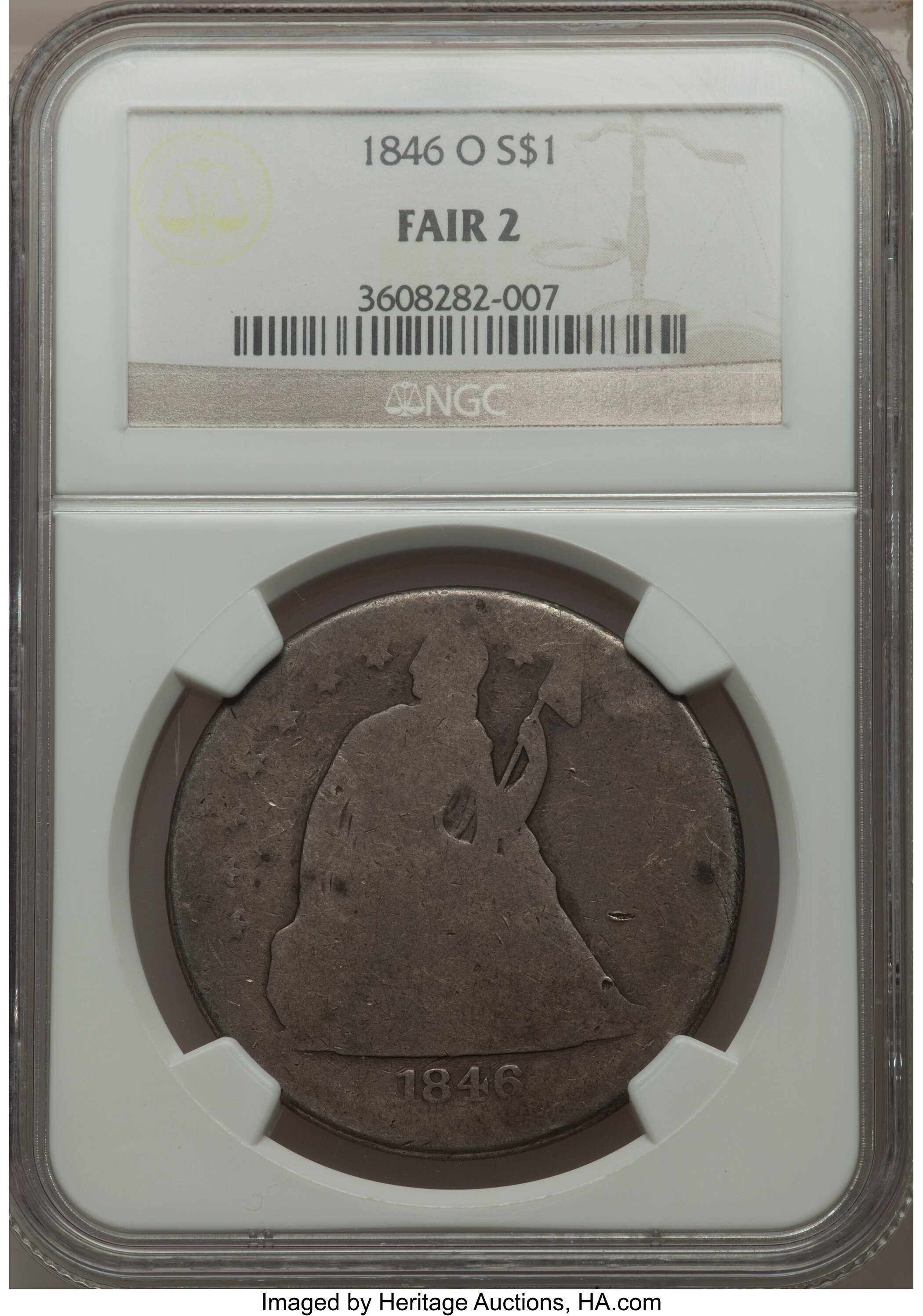 Image for 1846-O $1 AG2