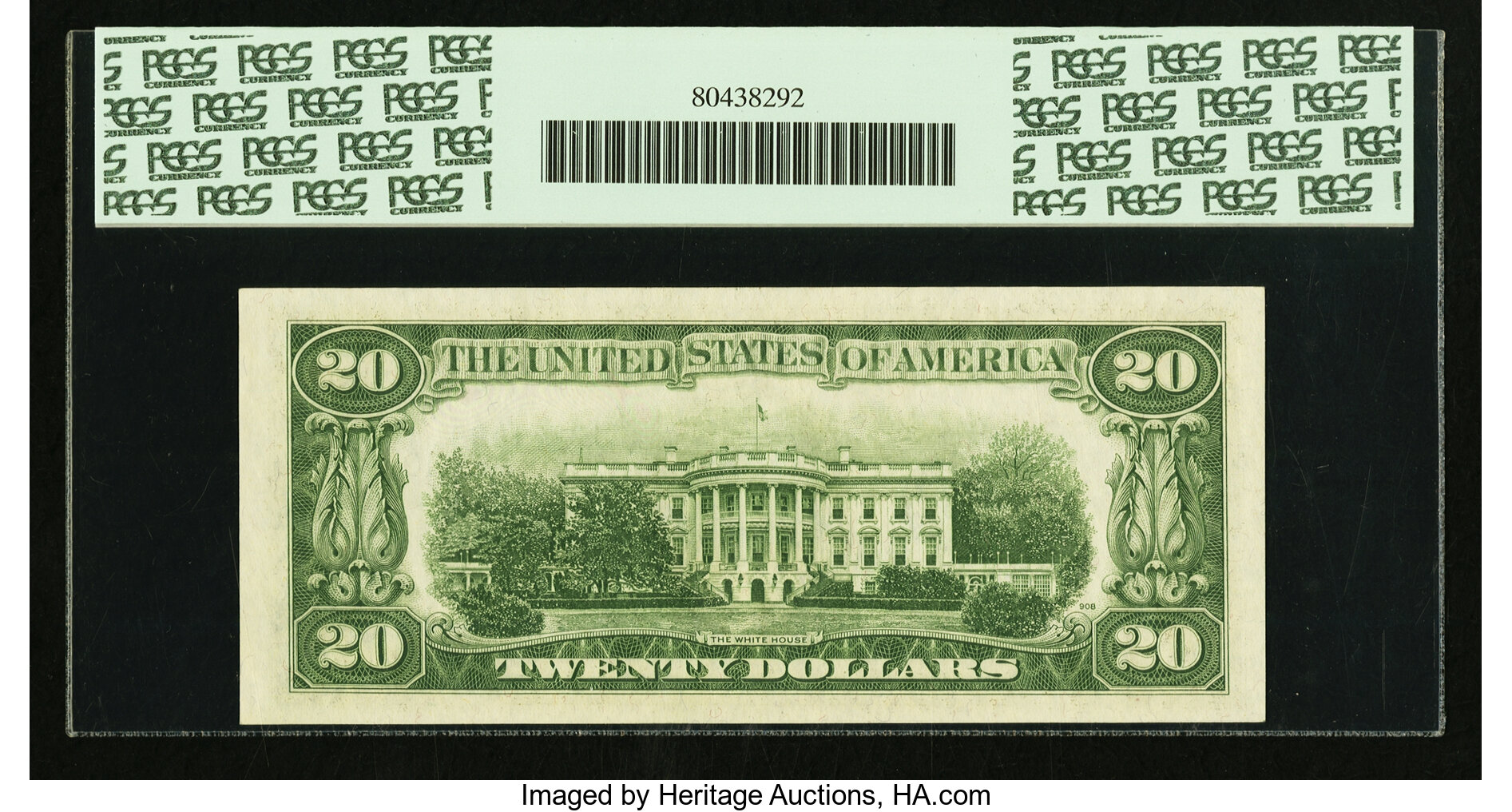 image for: Fr. 2060-J $20 1950A Federal Reserve Note. PCGS Gem New 65PPQ....