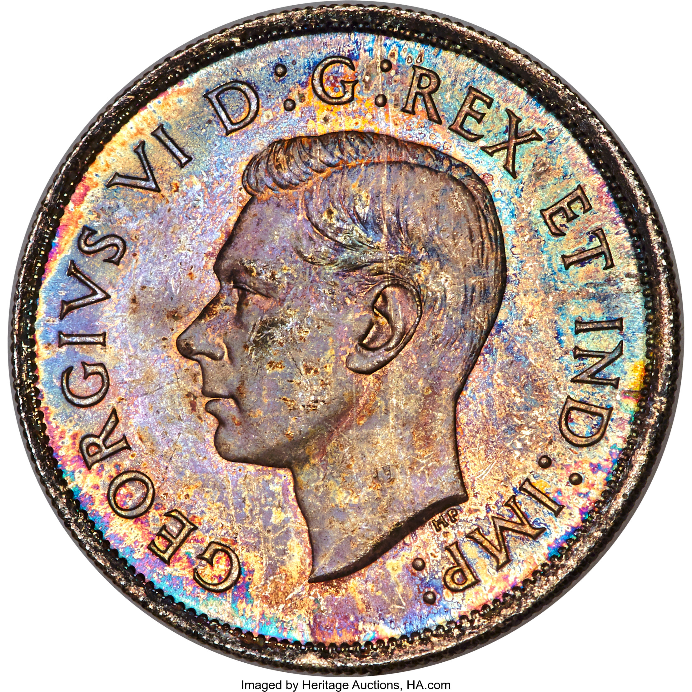 image for: George VI 50 Cents 1940 MS65 PCGS
