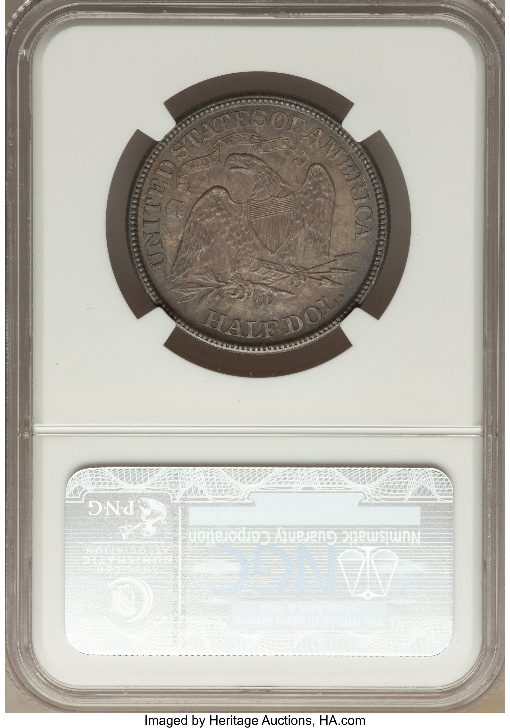 1876-CC 50c MS63 thumbnail 14