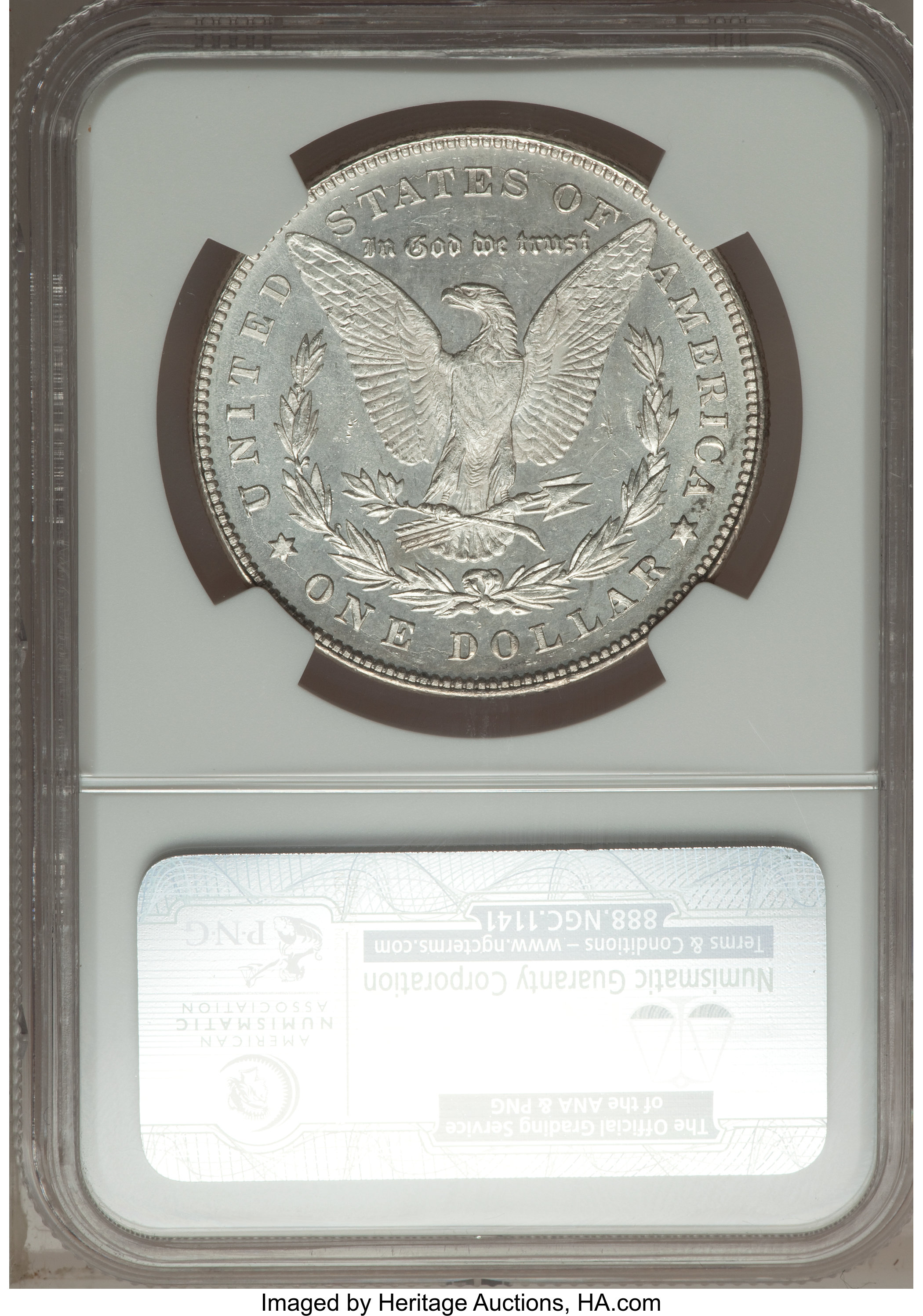 1878 7TF $1  Reverse of 1878, Doubled RIB, VAM-70 MS64 thumbnail 3