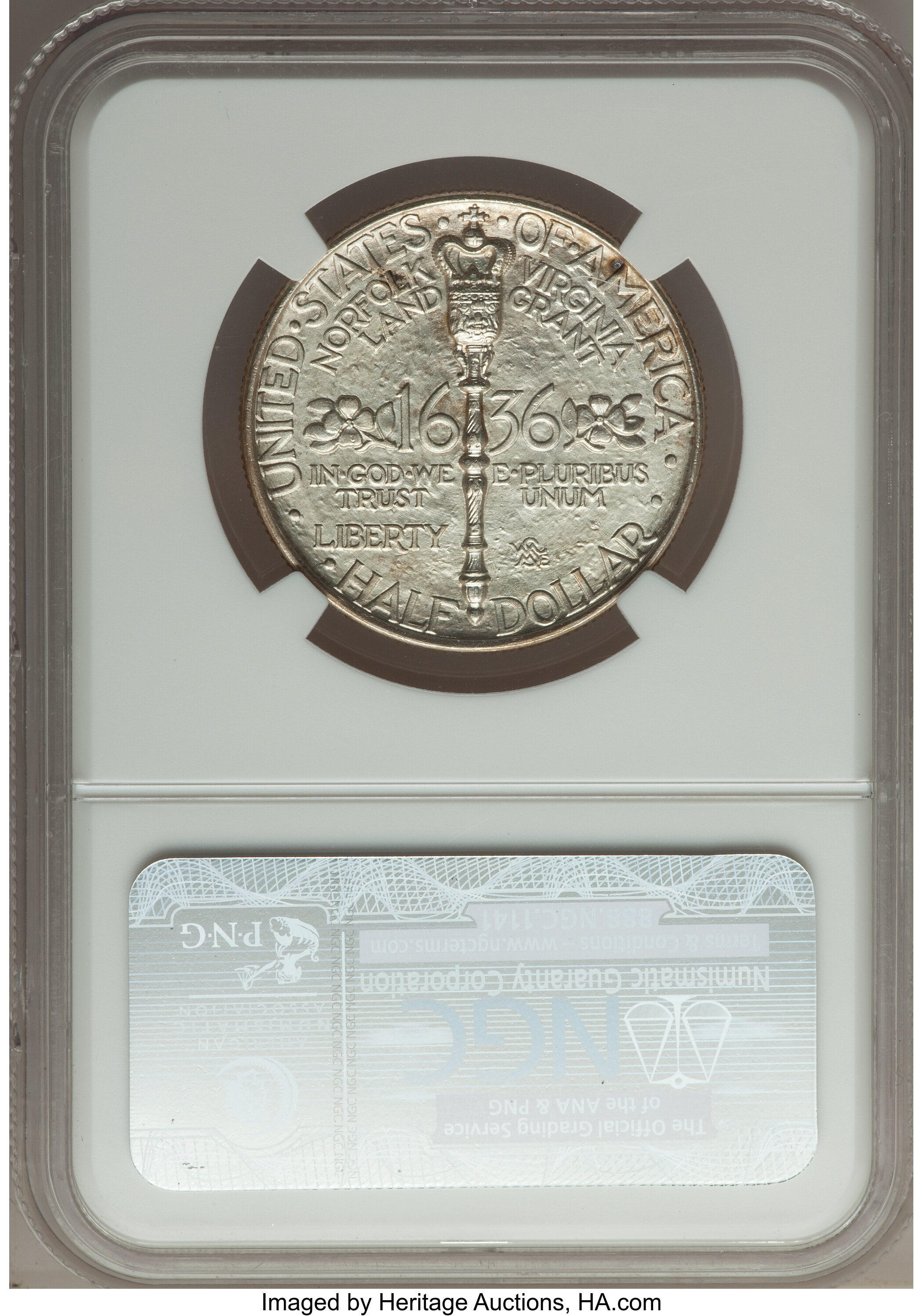 1936 50c Norfolk XF45 thumbnail 12