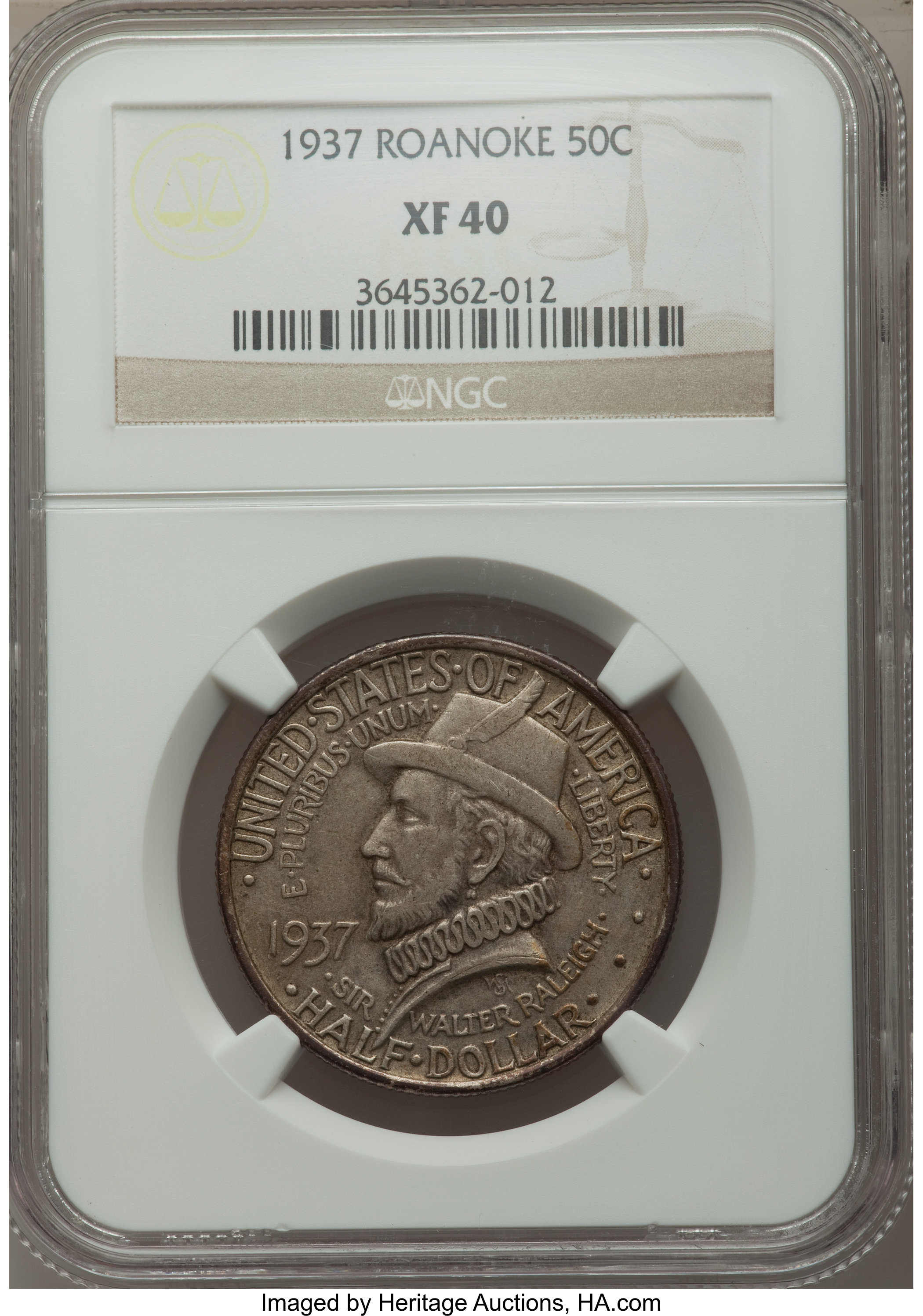 1937 Roanoke Island Half dollar MS Values | Greysheet