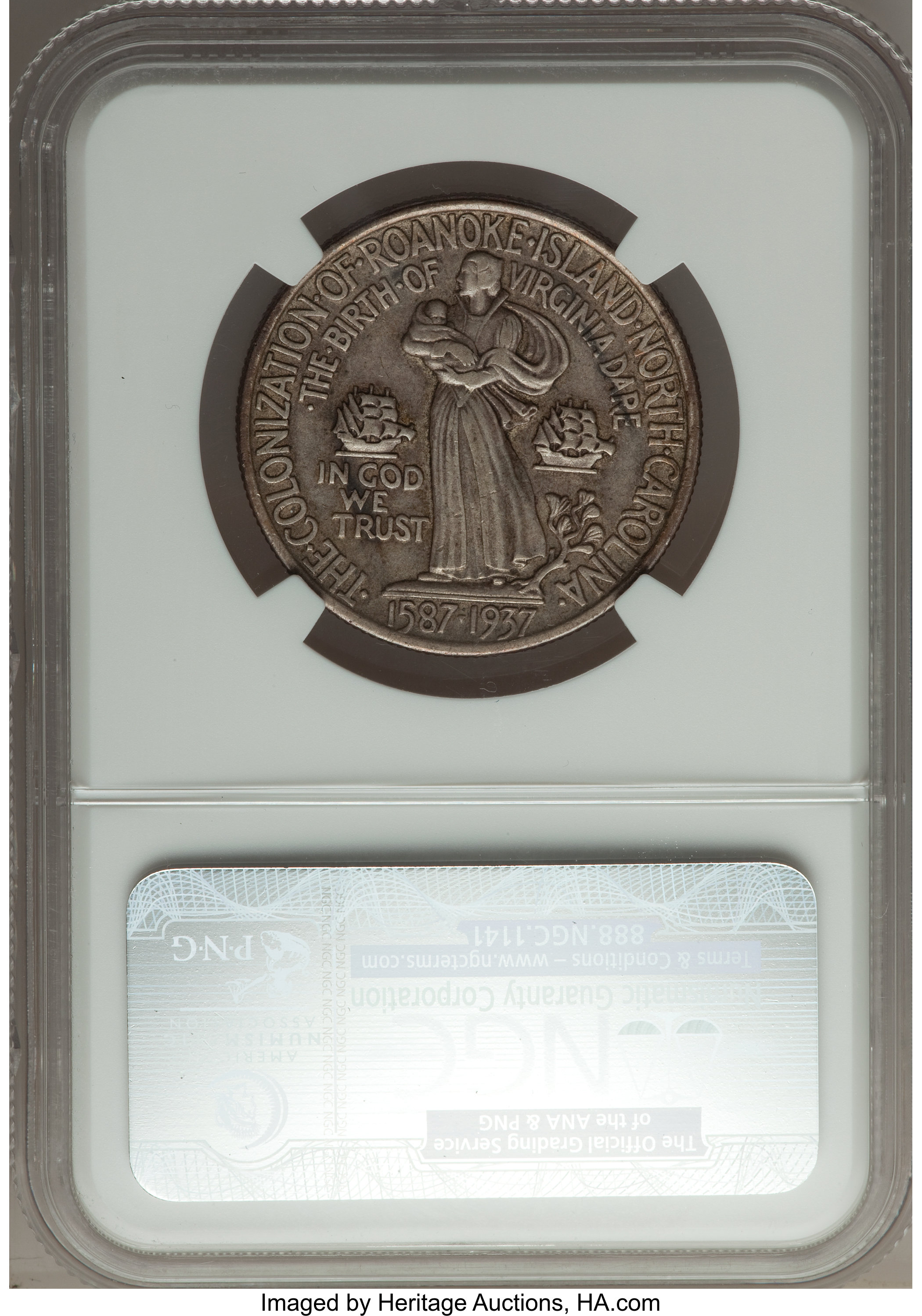 1937 Roanoke Island Half dollar MS Values | Greysheet
