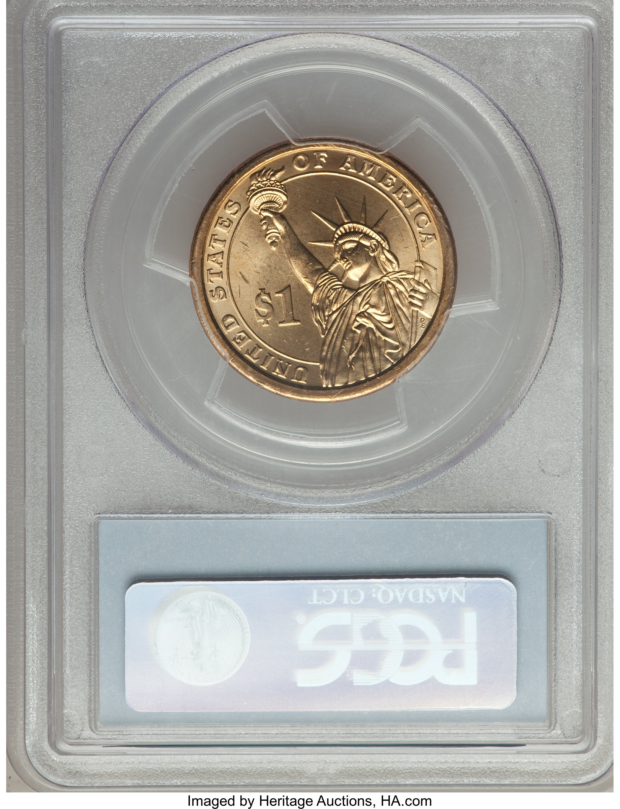 image for: 2008-P $1 Andrew Jackson, Position A, MS67 PCGS. PCGS Population (0/0). NGC Census: (0/0).  ...