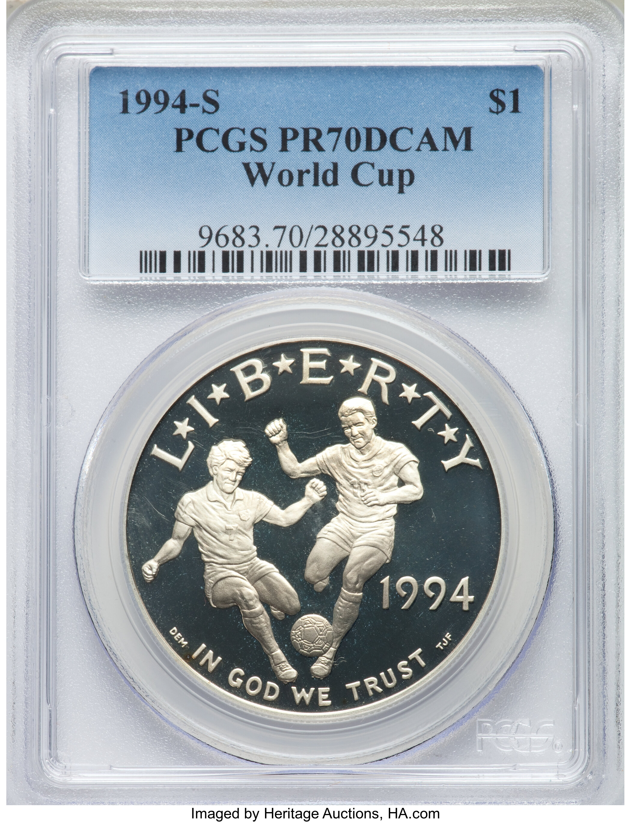1994-S S$1 World Cup Tournament PR DCAM OGP thumbnail 11