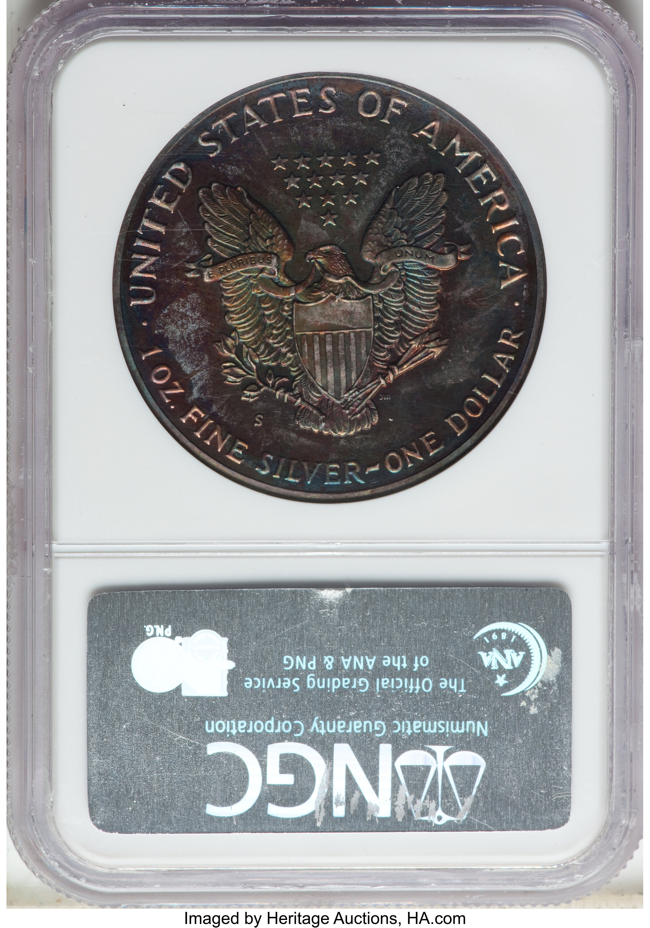 1989-S $1  Silver Eagle PR DCAM PR65 DCAM CAC thumbnail 21