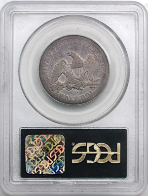 image for: 1853-O Liberty Seated Half Dollar. No Arrows. WB-NC-1, the only known dies. Rarity-7+. Good-6 (PCGS). CAC. OGH.