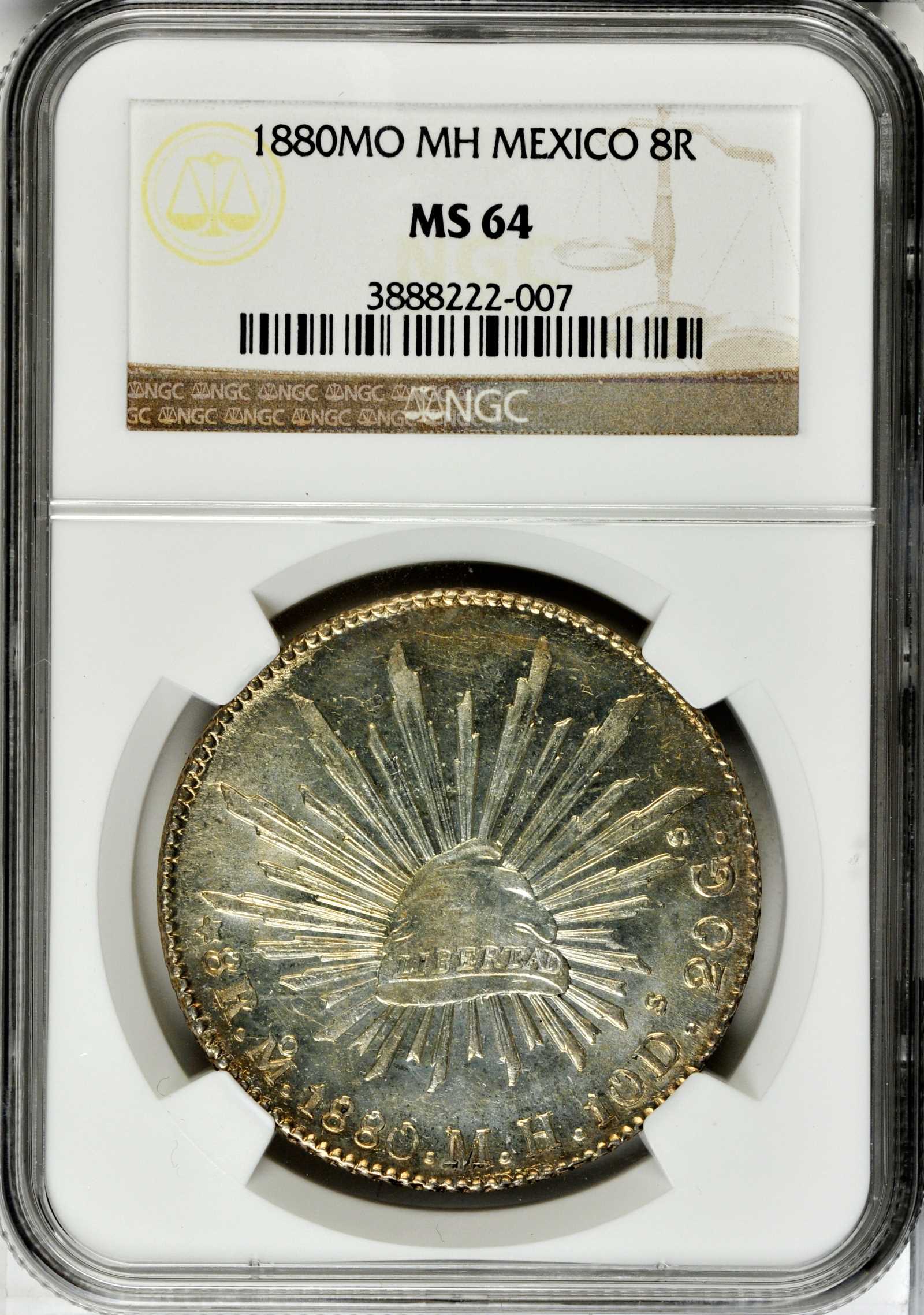 1800 1c Normal Date, S-205  MS BN AU53 BN thumbnail 11