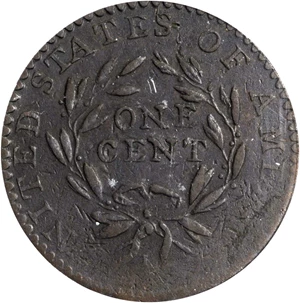 image for: 1794 Liberty Cap Cent. S-56. Rarity-3. Head of 1794. VF-30 (PCGS).