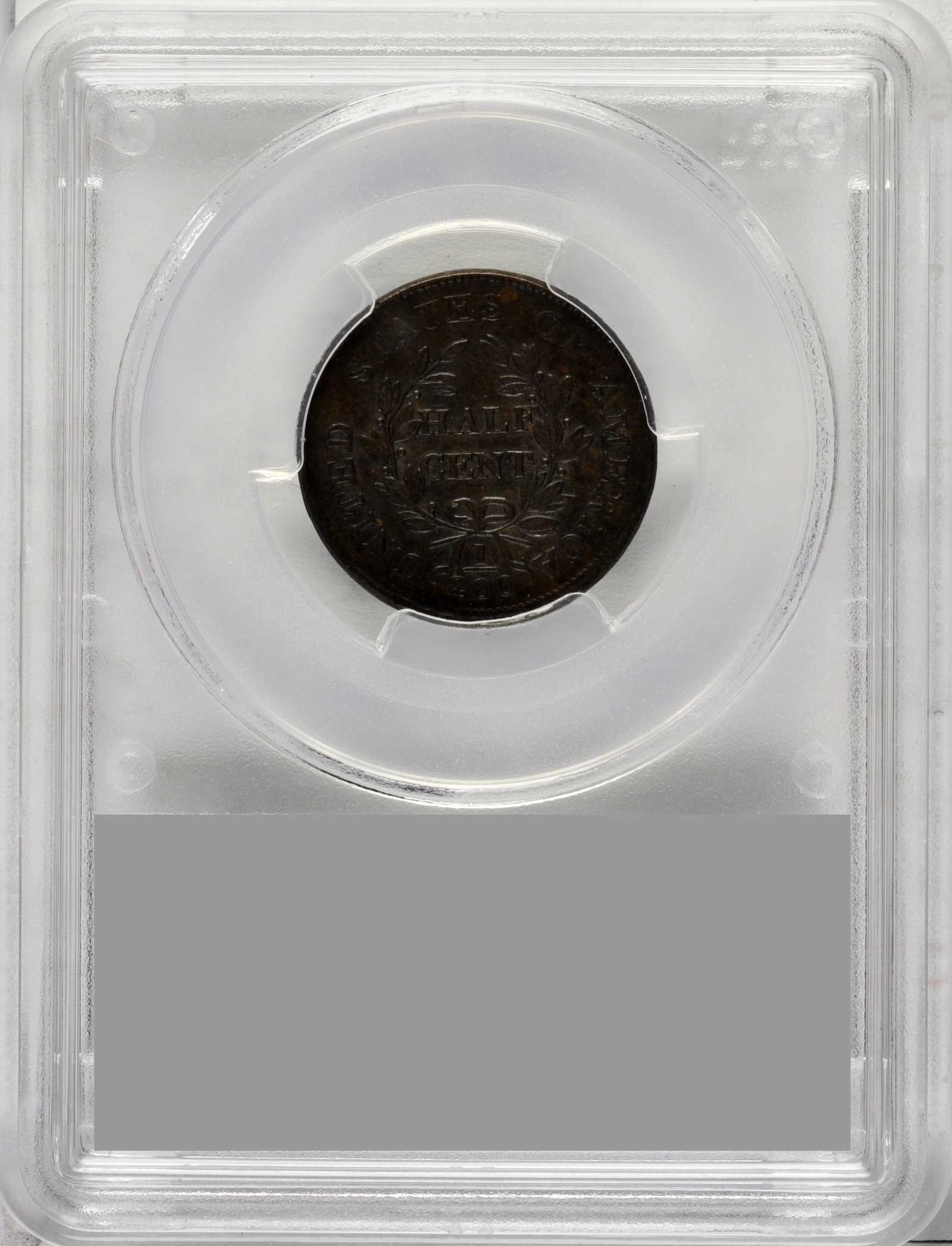 1804 1/2c Spiked Chin, C-8 MS BN XF45 BN thumbnail 18
