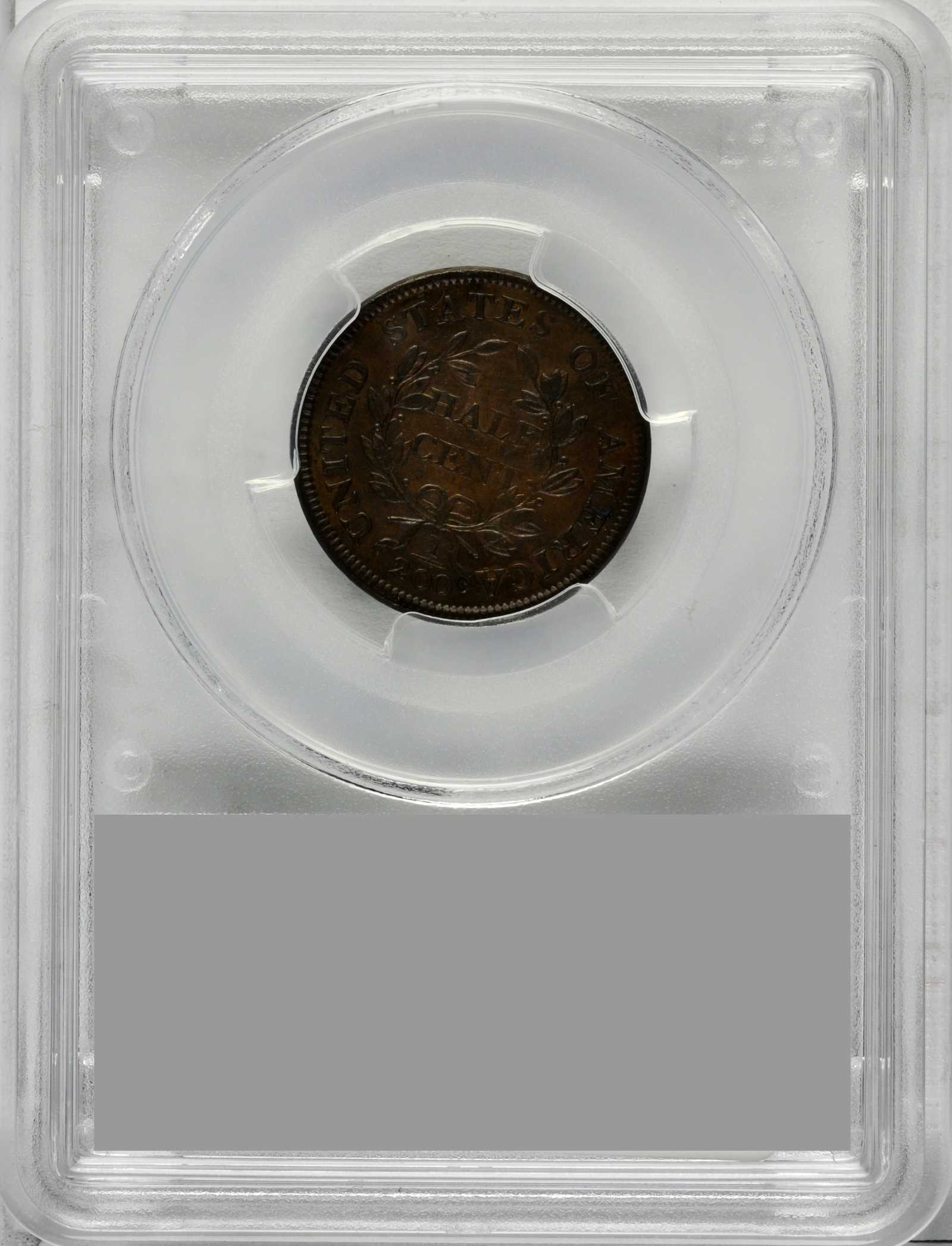 1803 1/2c C-3 MS BN AG3 BN CAC thumbnail 7