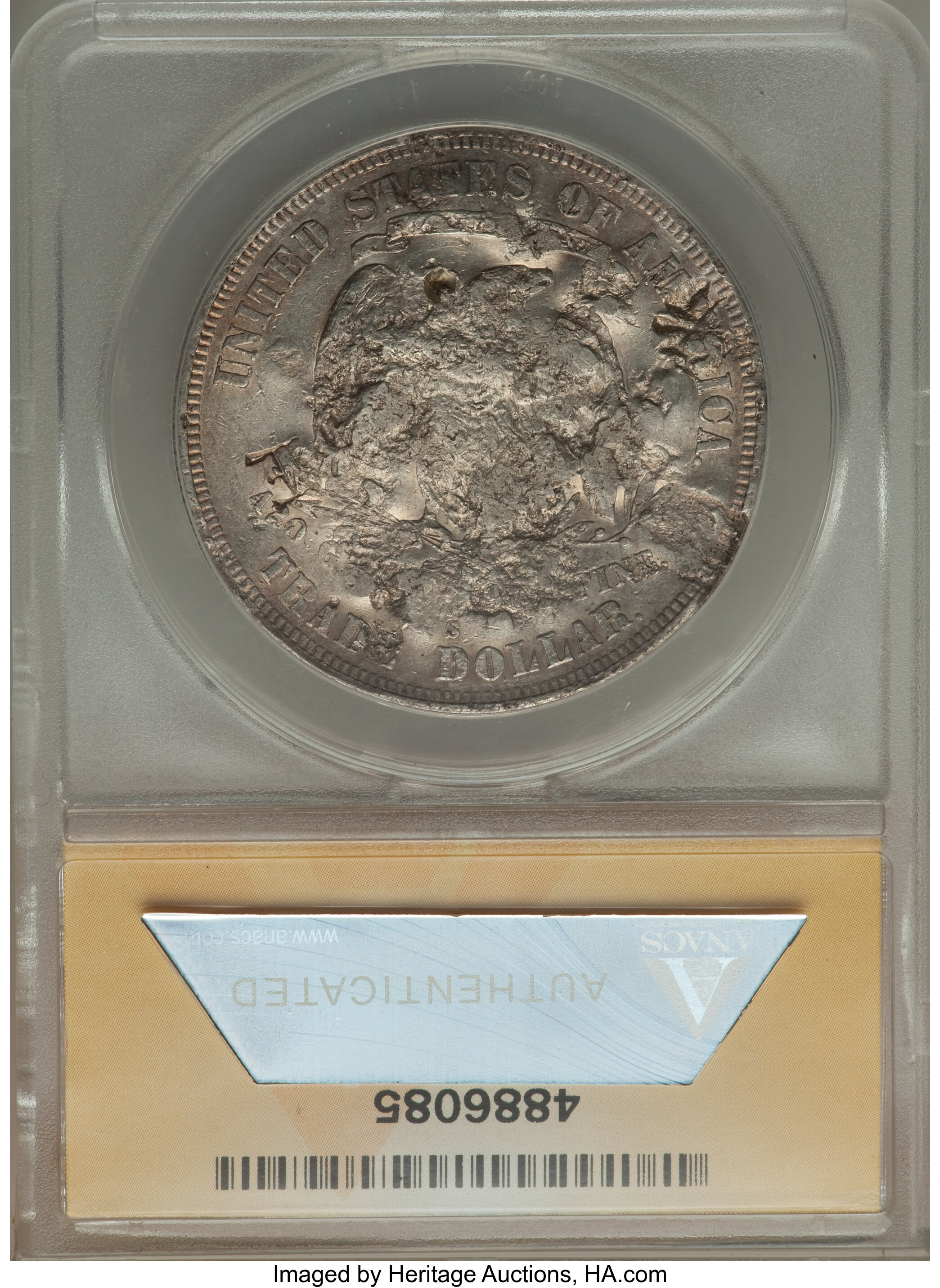 1878-S Trade$ Chopmarked AG3 thumbnail 11