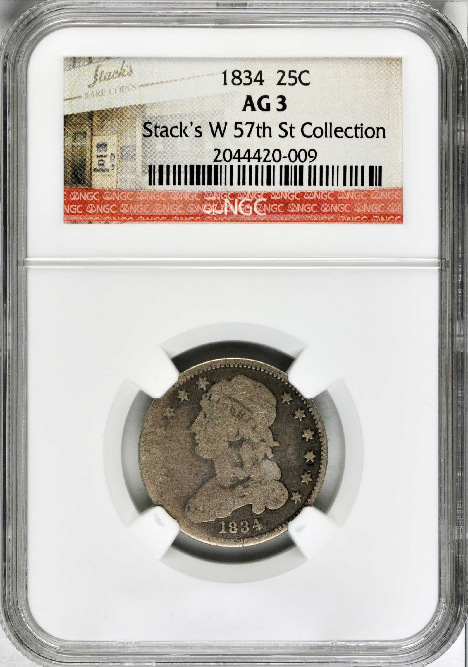 1834 25c AG2 thumbnail 4