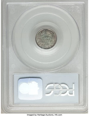 image for: 1860 H10C Transitional MS67 PCGS. CAC. V-1. Breen-3097, Judd-267, Pollock-315, R.4....