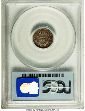 image for: 1852 H10C PR64 PCGS. CAC. V-3....