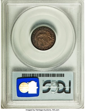 image for: 1834 10C Large 4, JR-6, PR65 PCGS. High R.7 or R.8 as a Proof....