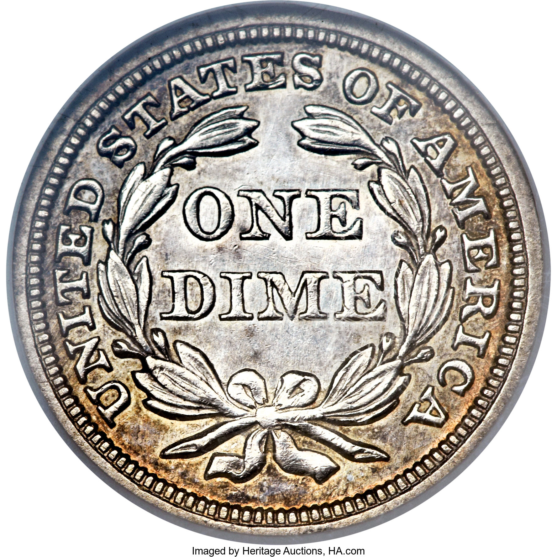 1844 10c AU53 thumbnail 20