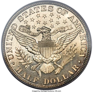 image for: 1908 50C PR68 PCGS....