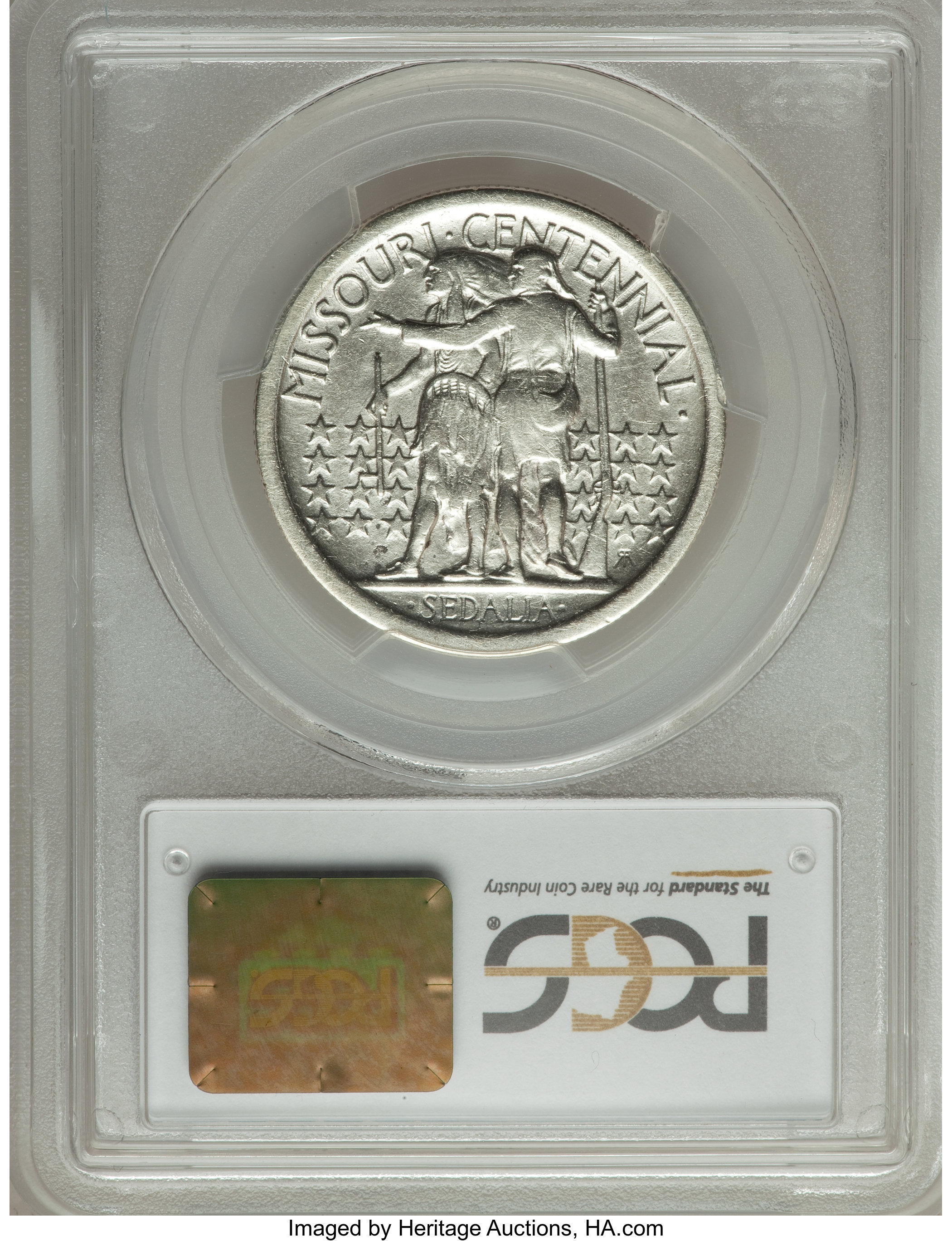 1921 50c Missouri XF40 thumbnail 2