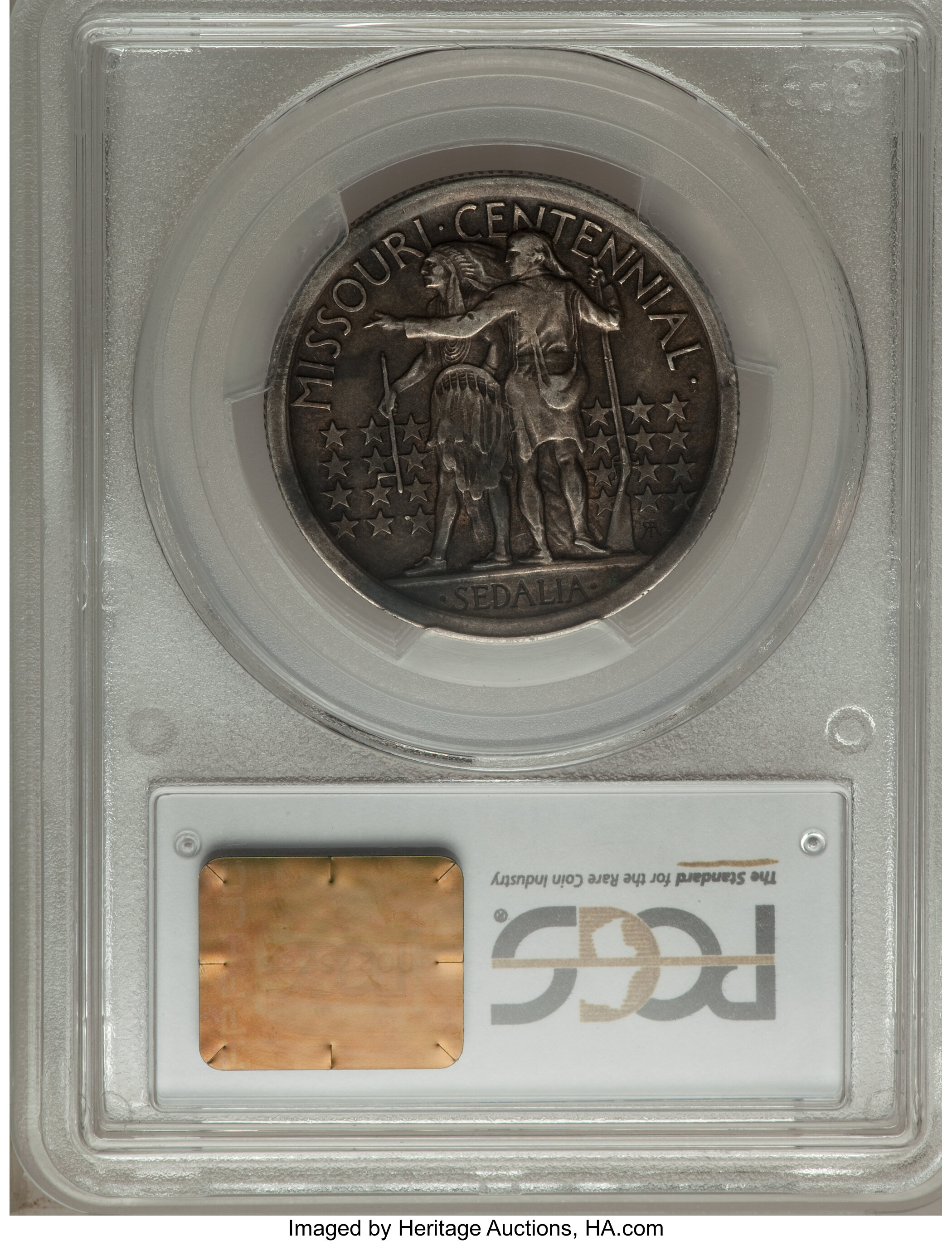 1921 50c Missouri VF25 thumbnail 2