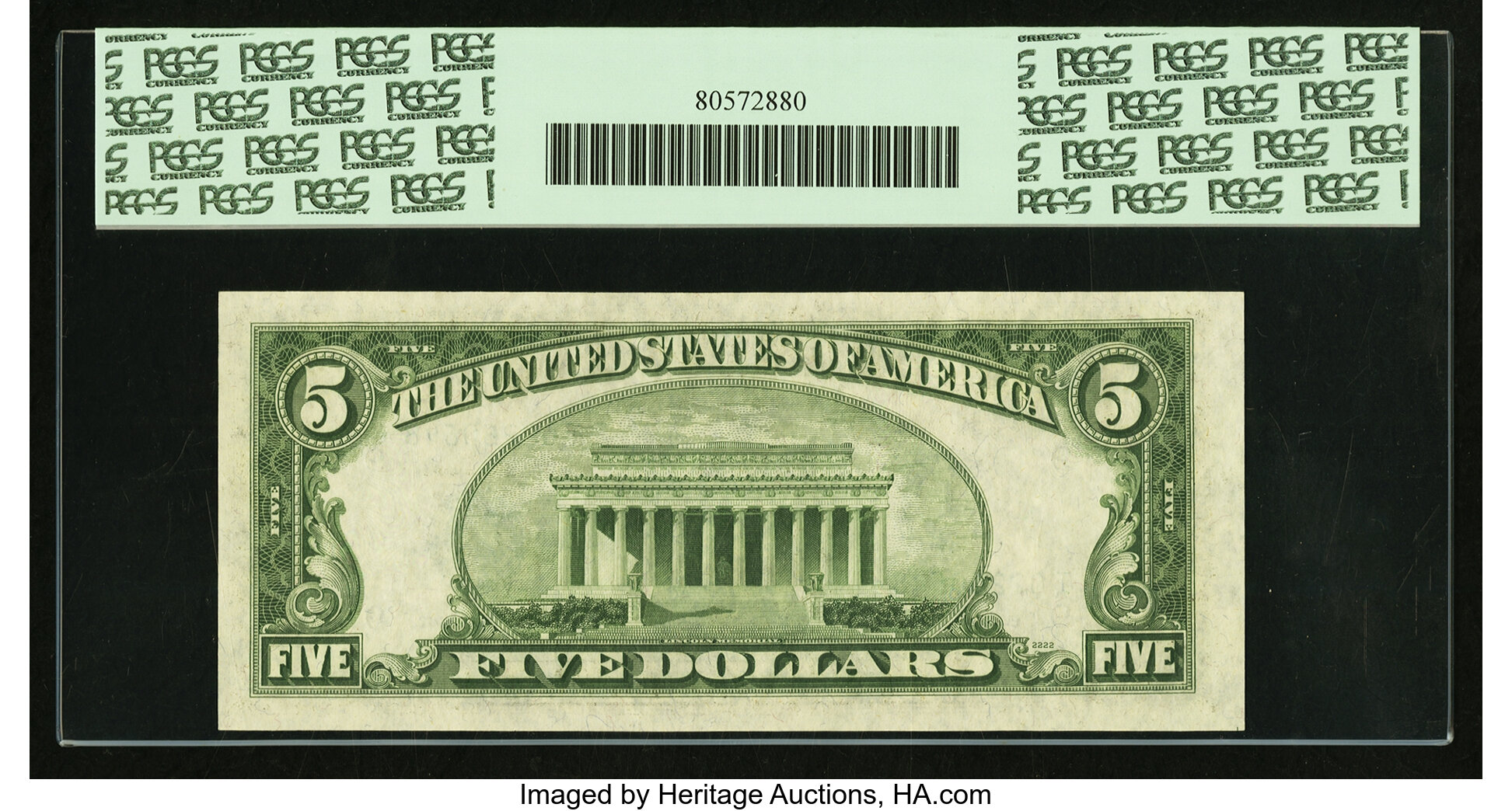 image for: Fr. 1964-I* $5 1950C Federal Reserve Star Note. PCGS Choice New 63PPQ....