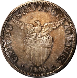 image for: 1906 Fifty Centavos. Proof-67 (PCGS).