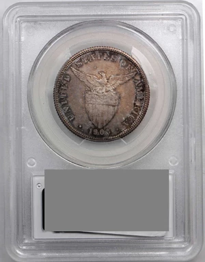 image for: 1906 Fifty Centavos. Proof-67 (PCGS).