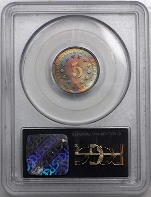 image for: 1879/8 Shield Nickel. Proof-69 (PCGS). OGH.
