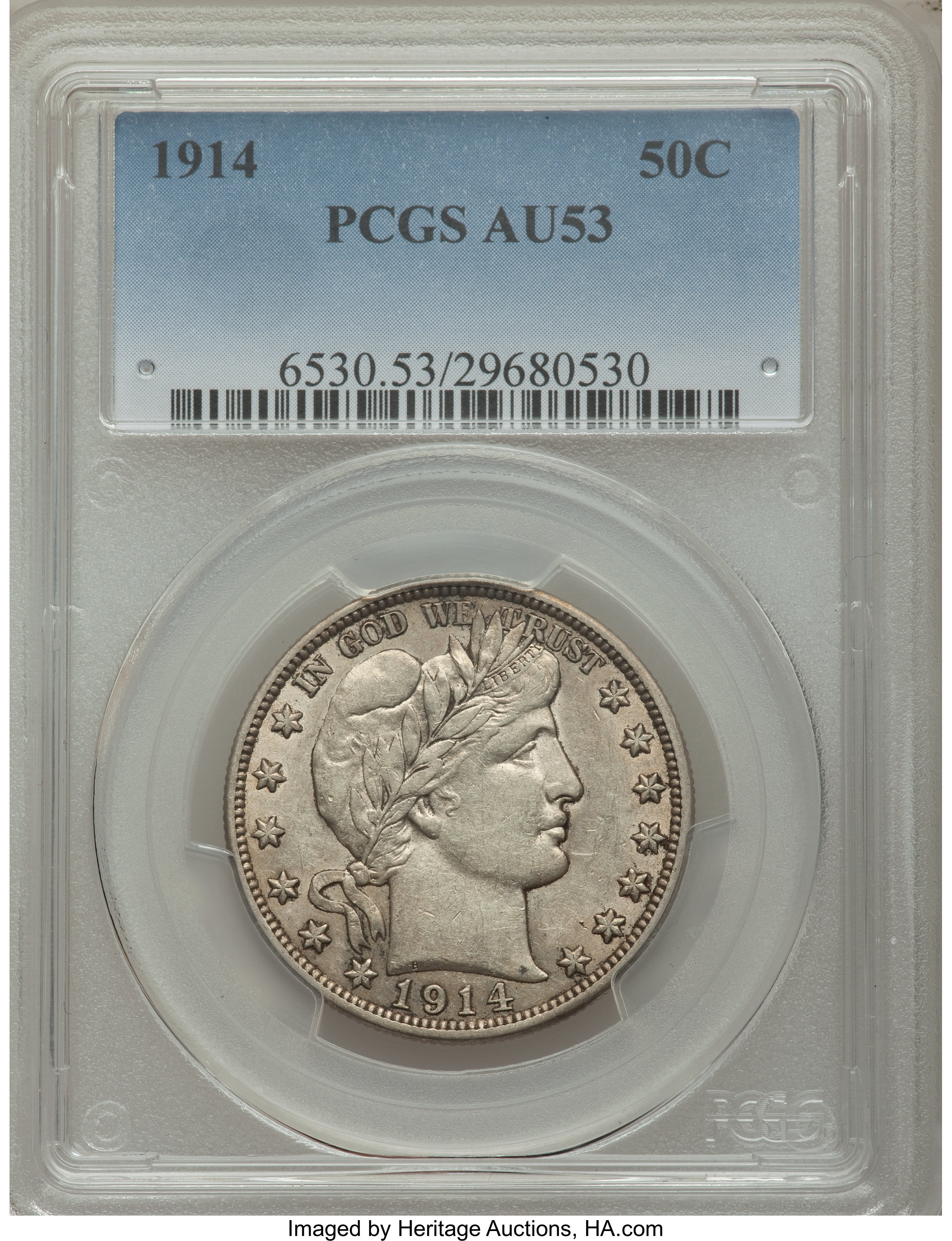 1914 50C AU53 PCGS. ...