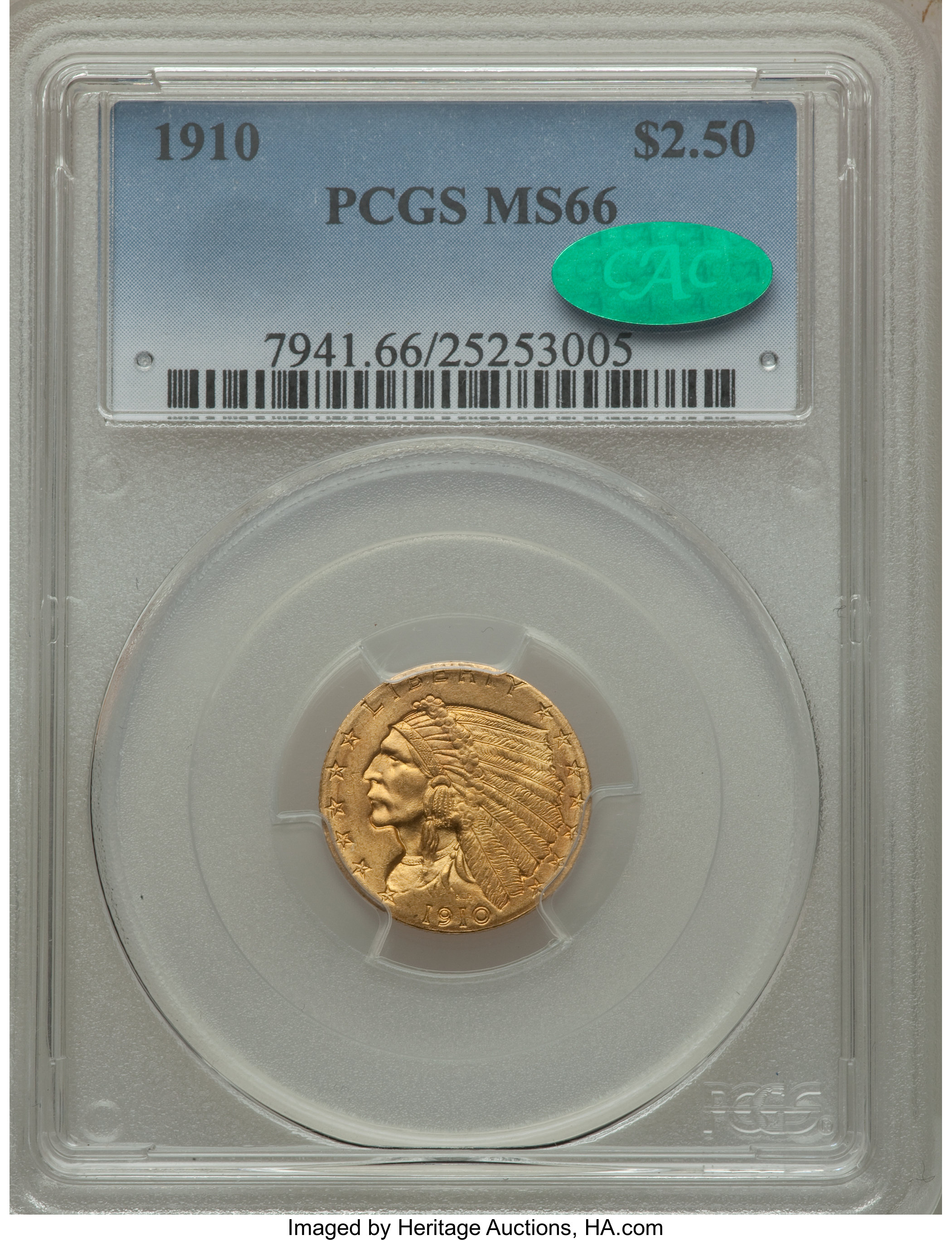 1910 $2.50 Indian Gold Coin Pricing Guide | The Greysheet