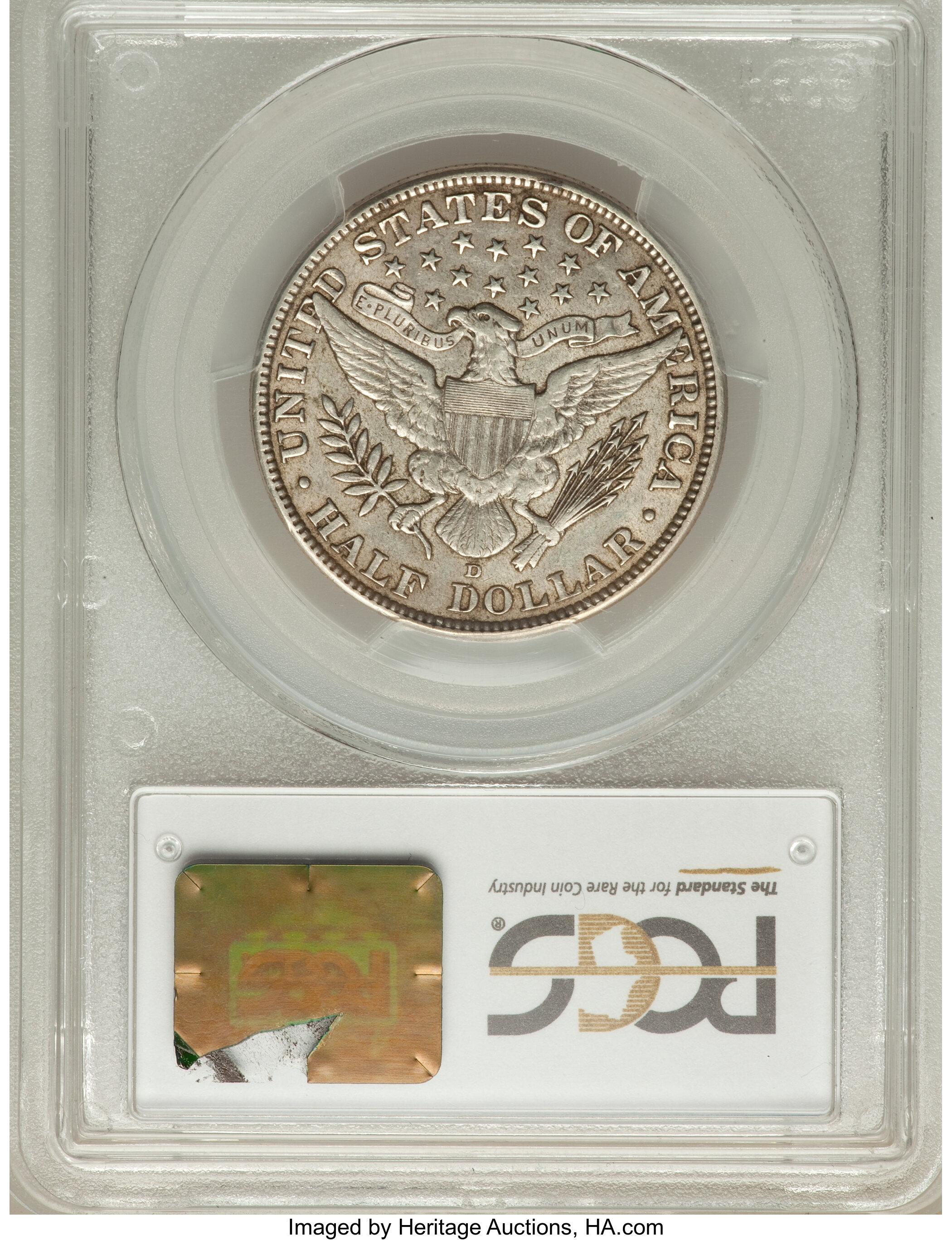 1913-D 50c AU50 thumbnail 2
